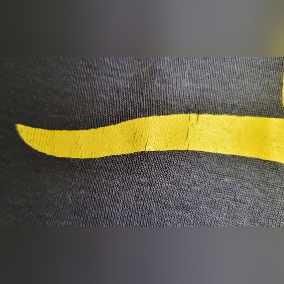 Cute Navy Blue Dog Graphic T-Shirt w/Rhinestone Collar | Size XL - Picture 7 of 7